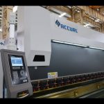 4 축 CNC 프레스 브레이크 기계 175 톤 x 4000mm CNC 전동 크라우 닝