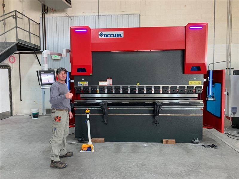 ACCURL cnc 프레스 브레이크 DA58T 4 축 2500mm