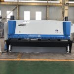 공압 소재 지원 유압 단두대 셔링 머신 3200mm x 8mm